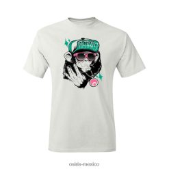 Z4TNJV32 Osiris camiseta de la costa izquierda blanco
